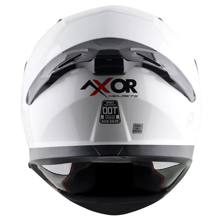 Axor Apex White Color Helmet - Premium  from Sparewick - Just Rs. 4850! Shop now at Sparewick