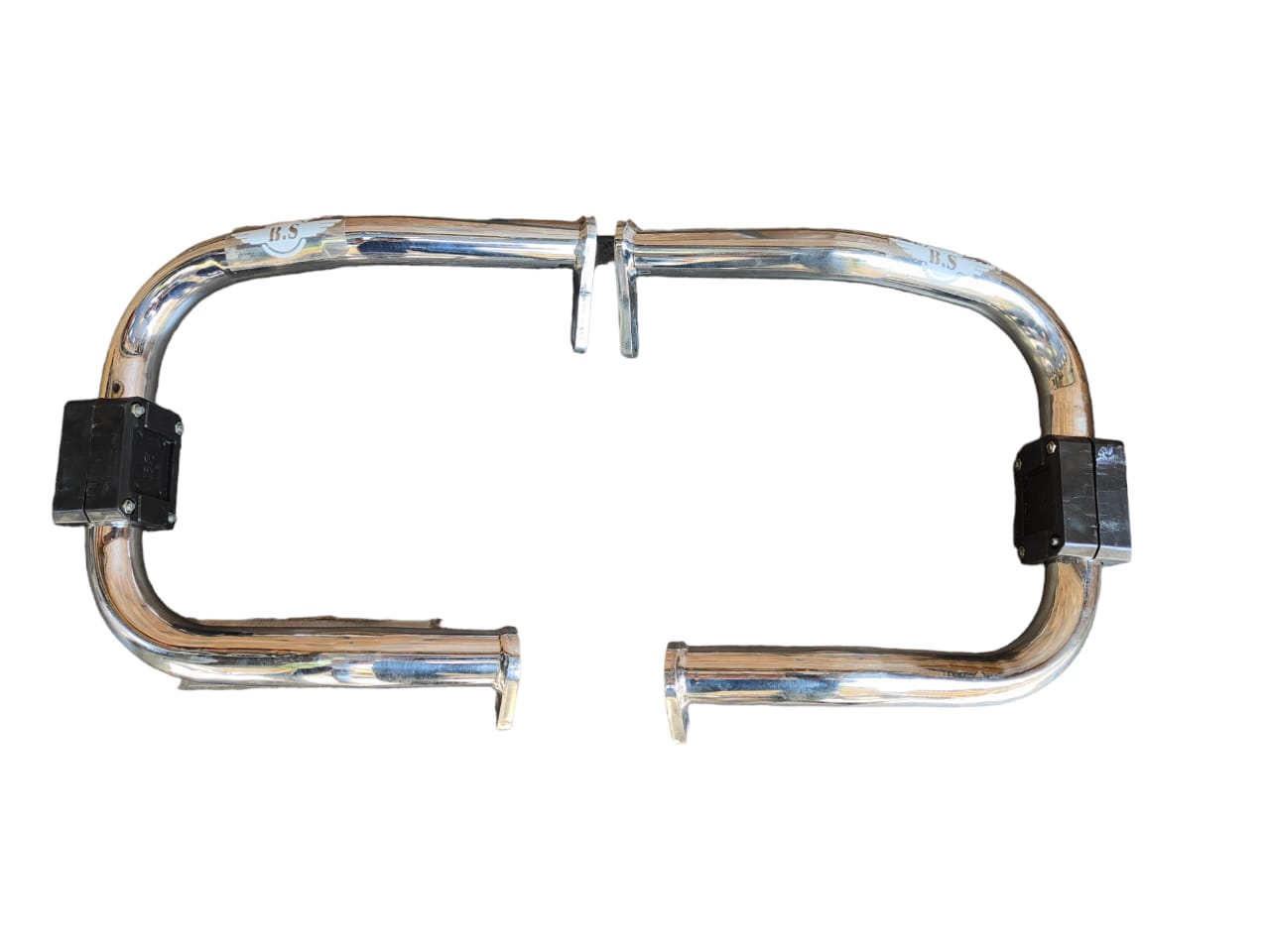 Meteor Side Guard BS Super Meteor 650 C Type Guard (Chrome)| Sparewick India