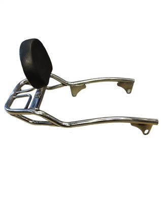 Super Meteor Backrest with Carrier (Stainless Steel) Chrome - Premium  from Sparewick - Just Rs. 3500! Shop now at Sparewick