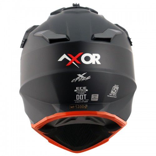 X-Cross/ Dull Black Orange - Premium  from AXOR - Just Rs. 5984! Shop now at Sparewick