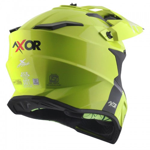 X-Cross/ Neon Yellow Green - Premium  from AXOR - Just Rs. 5690! Shop now at Sparewick