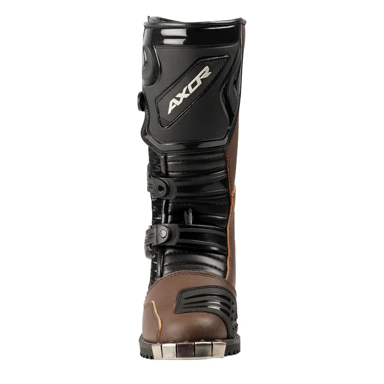 Axor Kaza Riding Boots/ Brown - Premium  from AXOR - Just Rs. 10400! Shop now at Sparewick