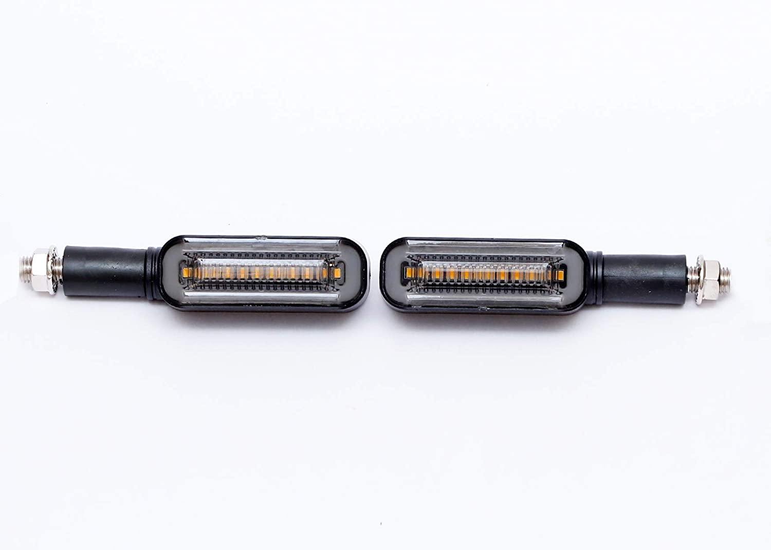 Rectangle LED Indicators (Set of 4) - Premium Indicators from Sparewick - Just Rs. 630! Shop now at Sparewick