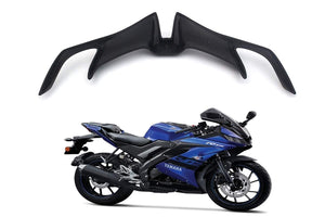 R15 Winglet Type 2 (Black) - Premium Accessories from Sparewick - Just Rs. 280! Shop now at Sparewick