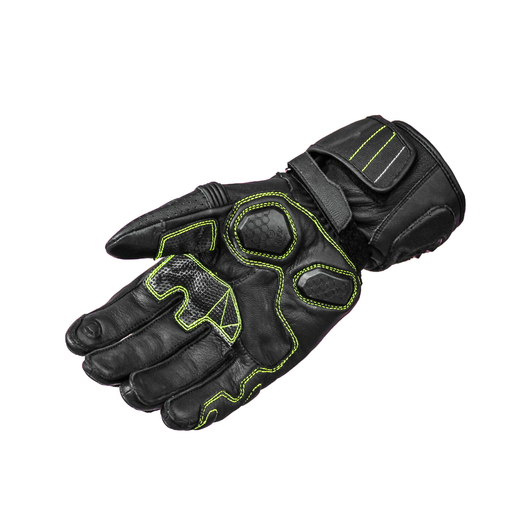 Raida AeroPrix Motorcycle Gloves | Hi-Viz (Black and Neon) - Premium  from Raida - Just Rs. 4999! Shop now at Sparewick