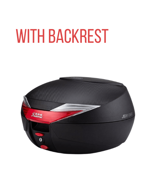 JDR Top Box with Backrest (42 Litres)/ Premium Quality - Premium  from Sparewick - Just Rs. 6300! Shop now at Sparewick