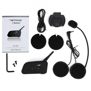 Motorcycle Bluetooth Intercom Headset with advanced noise control - Sparewick
