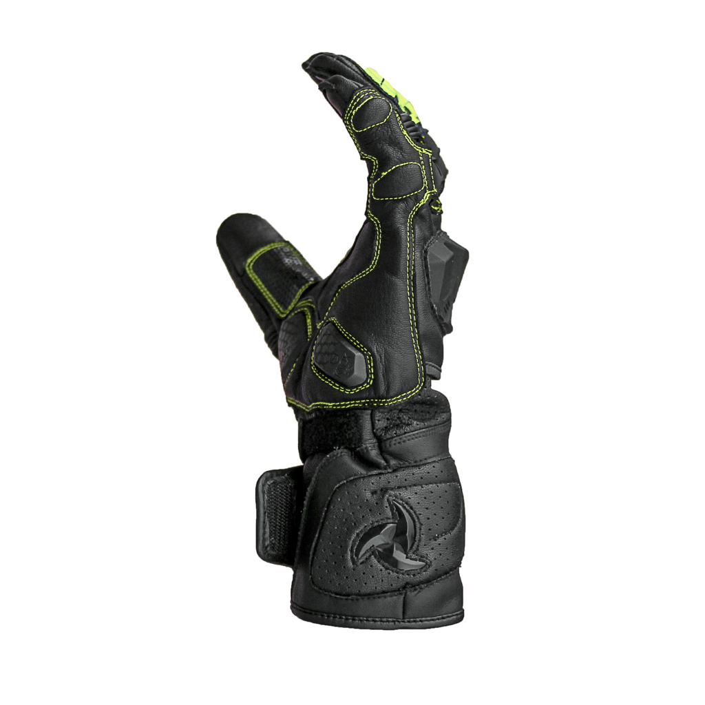 Raida AeroPrix Motorcycle Gloves | Hi-Viz (Black and Neon) - Premium  from Raida - Just Rs. 4999! Shop now at Sparewick