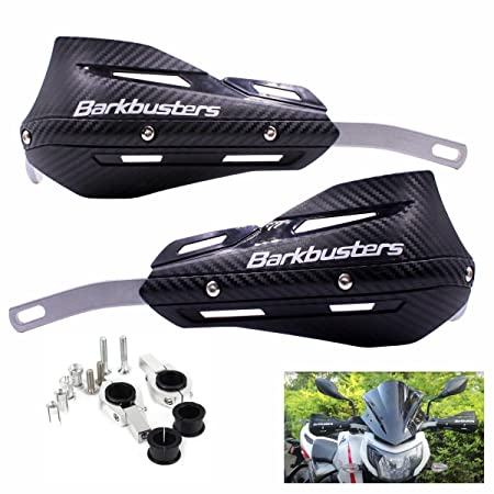 Barkbusters Hand Protectors (Carbon Fiber Knuckle Guard) Universal Fitting - Premium  from Barkbusters - Just Rs. 1150! Shop now at Sparewick