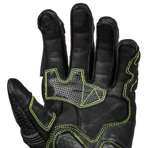 Raida AeroPrix Motorcycle Gloves | Hi-Viz (Black and Neon)