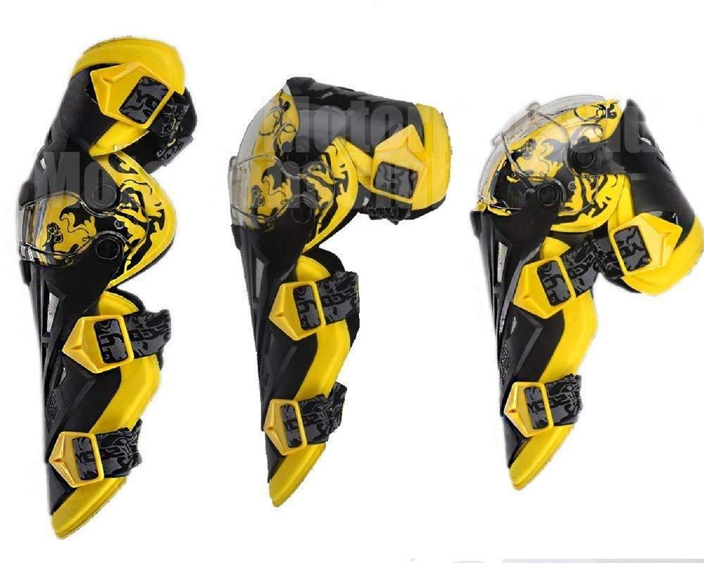 Scoyco K12 Knee guard Yellow - Premium Knee & Elbow Guards Safety Gears from Sparewick - Just Rs. 2800! Shop now at Sparewick