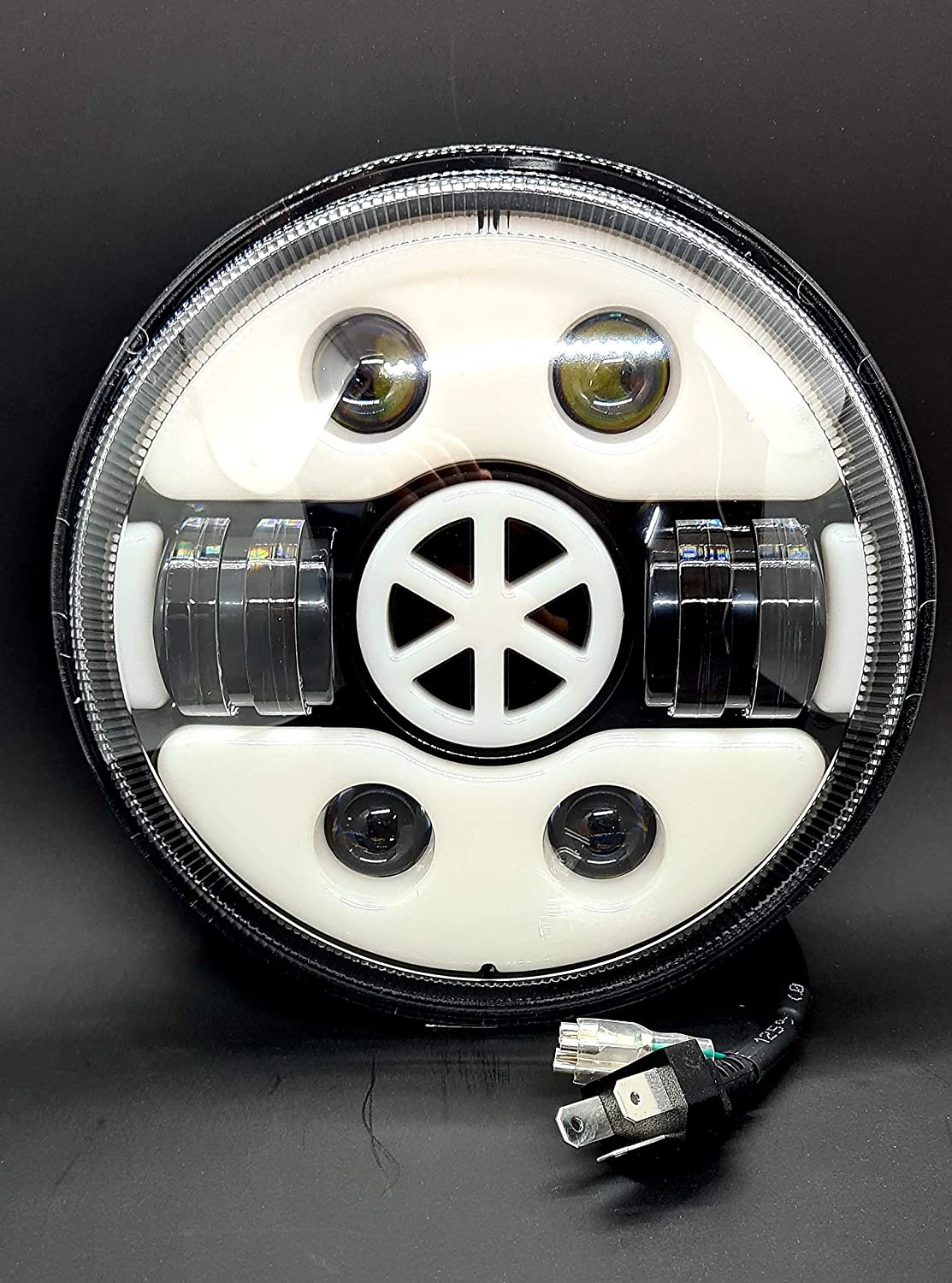 Chakra Headlight-7 Inch(6 Months Warranty) - Premium Headlights from Sparewick - Just Rs. 3200! Shop now at Sparewick