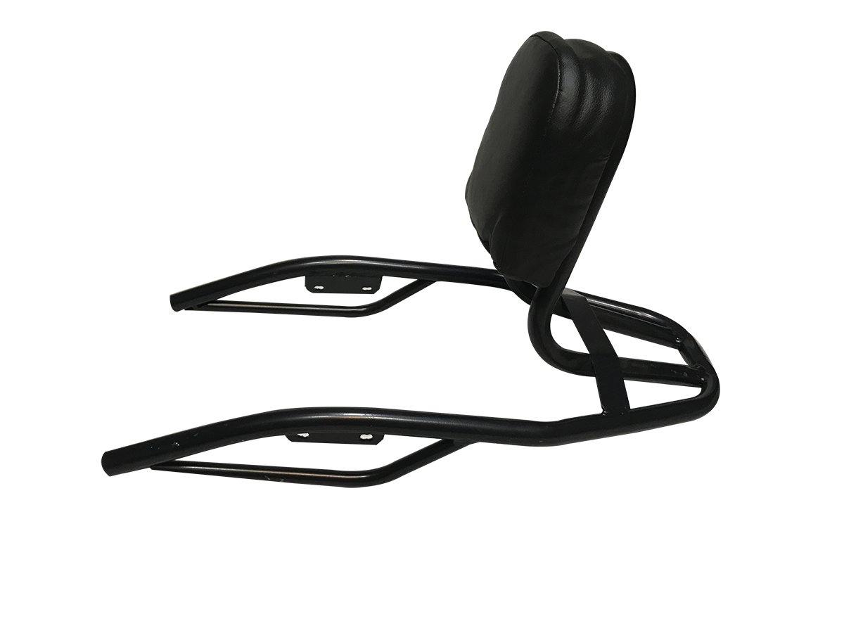 Classic Backrest Type 1- Black (Stainlss Steel) - Premium Backrests from Sparewick - Just Rs. 1400! Shop now at Sparewick