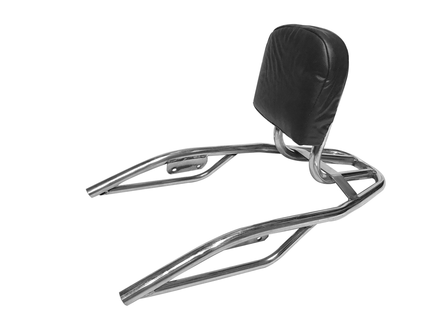 Classic Backrest Type 1- Chrome (Stainless Steel) - Premium Backrests from Sparewick - Just Rs. 1400! Shop now at Sparewick