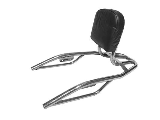 Classic Backrest Type 1- Chrome (Stainless Steel) - Premium Backrests from Sparewick - Just Rs. 1400! Shop now at Sparewick