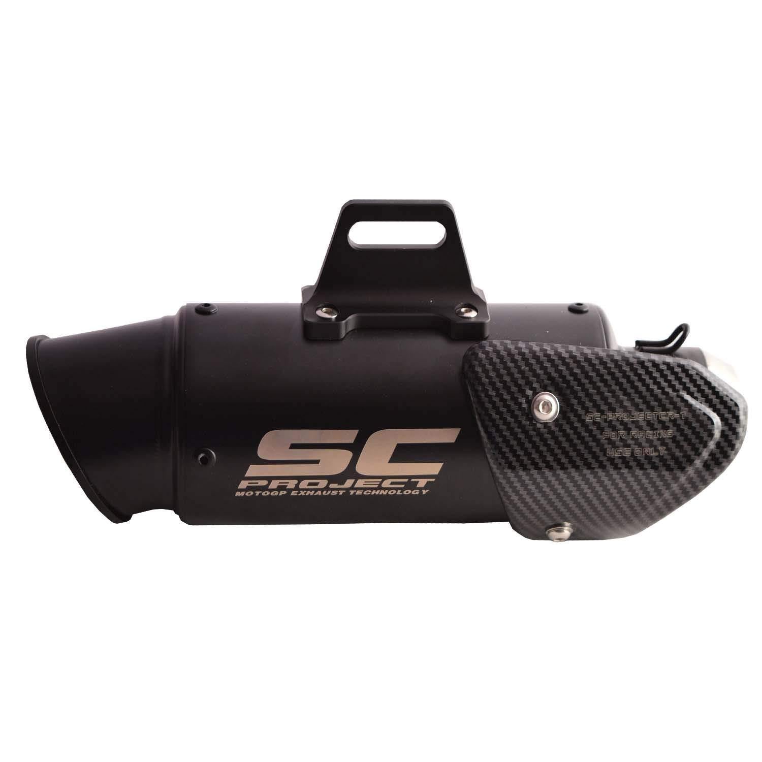 Conic with Body cover Black - Premium Exhausts from Sparewick - Just Rs. 2800! Shop now at Sparewick