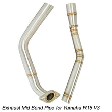 Load image into Gallery viewer,  Exhaust Bend Pipe for Yamaha R15 V3 (Stainless Steel)
