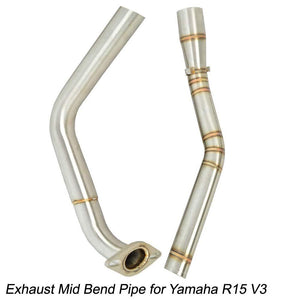  Exhaust Bend Pipe for Yamaha R15 V3 (Stainless Steel)