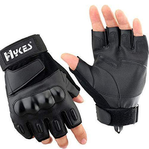 Hykes Half Finger Bike Gloves - Premium Safety Gears from Sparewick - Just Rs. 1350! Shop now at Sparewick
