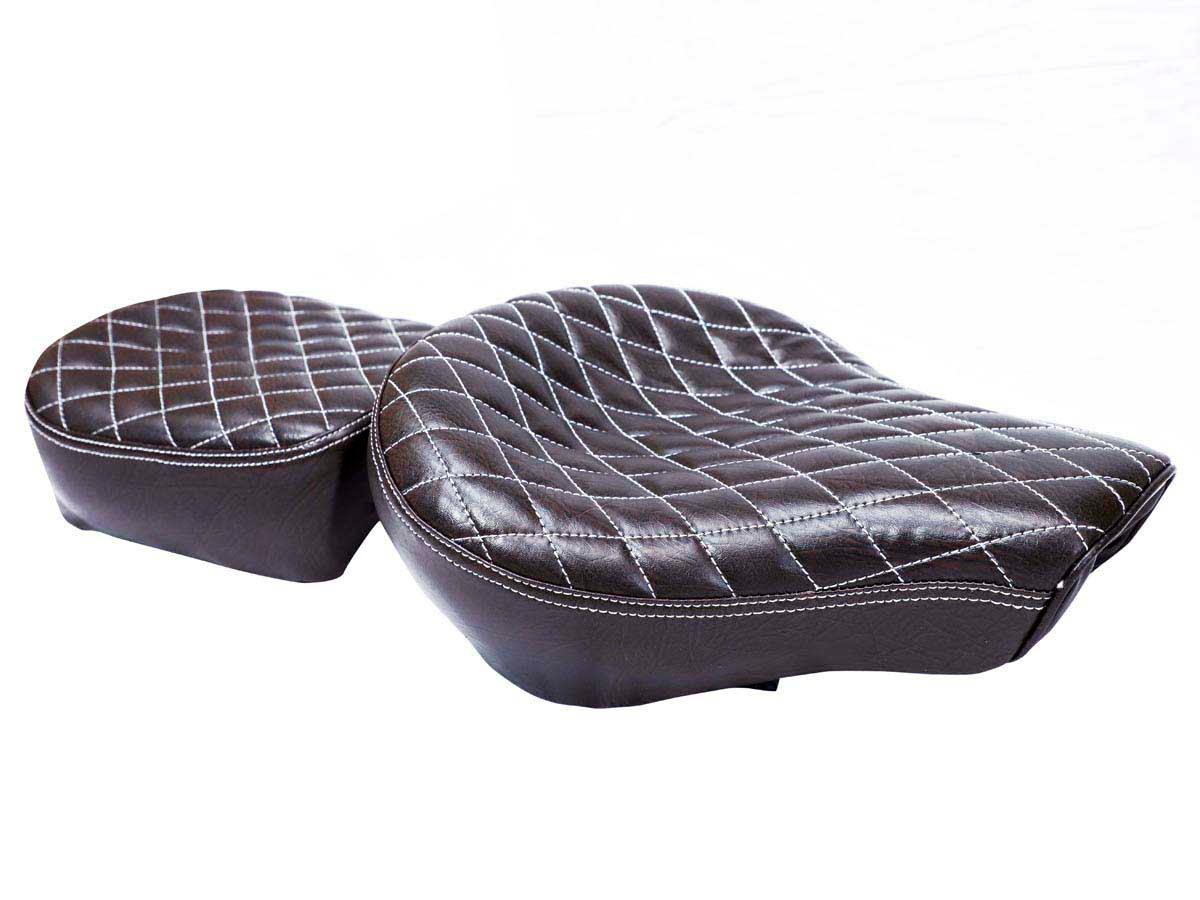 Bucket Seat Stitched Dark Brown - Premium Seats from Sparewick - Just Rs. 2700! Shop now at Sparewick