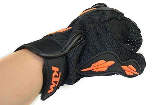 KTM Bike Gloves Orange - Premium Safety Gears from Sparewick - Just Rs. 450! Shop now at Sparewick