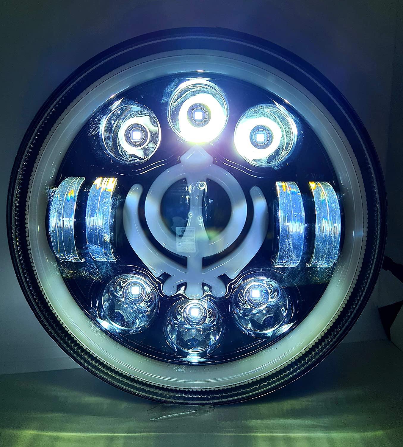 Headlight(Khanda) 7 Inch - Premium Headlights from Sparewick - Just Rs. 3100! Shop now at Sparewick