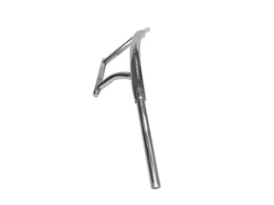 Long Ride Stainless Steel Handle Type 1(Chrome) - Sparewick