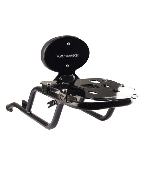 MAD OVER BIKE BACKREST FOR CLASSIC/STANDARD/ELECTRA (REMOVABLE BACKREST) - Premium  from MAD OVER BIKES - Just Rs. 3249! Shop now at Sparewick
