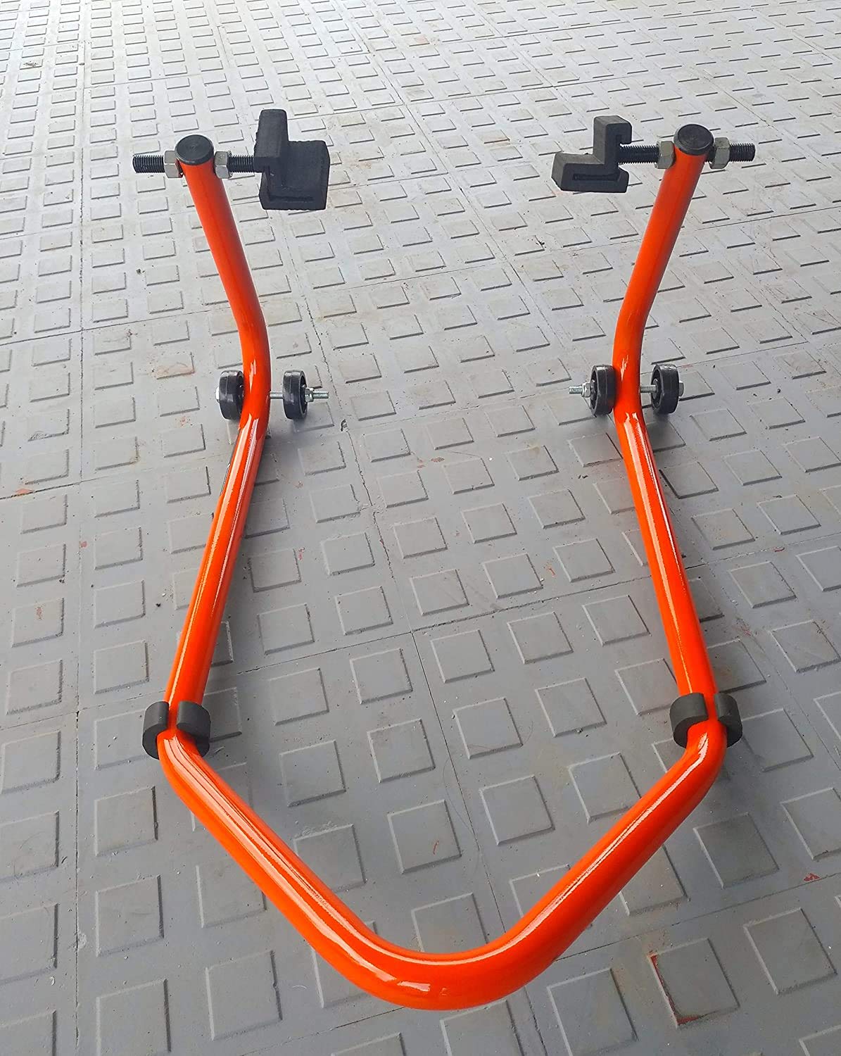 Paddock Stand- Orange - Premium Paddock Stand from Sparewick - Just Rs. 2000! Shop now at Sparewick