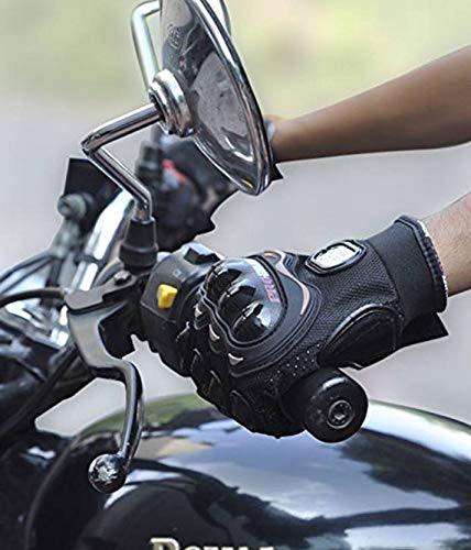 Probiker Synthetic Leather Gloves Black - Premium Safety Gears from Sparewick - Just Rs. 450! Shop now at Sparewick