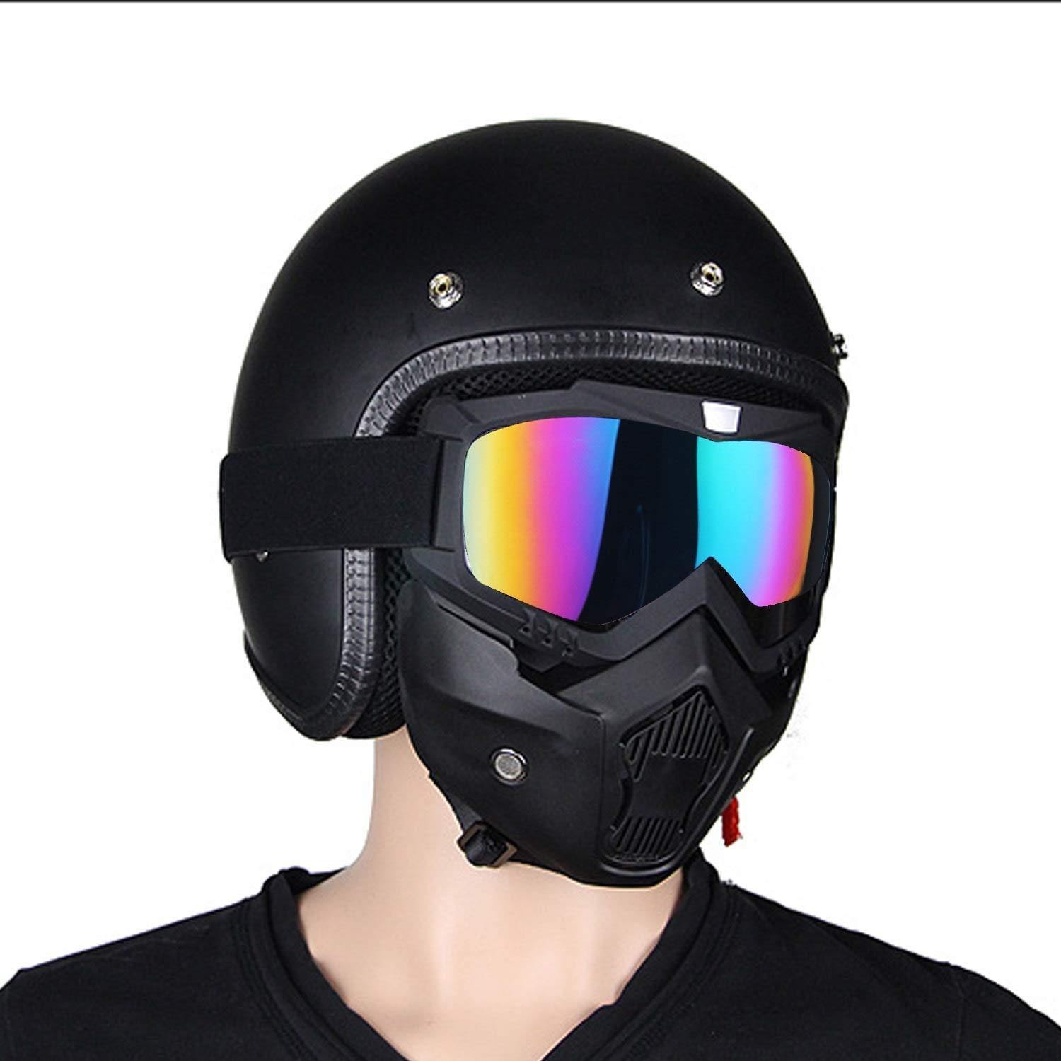 Protective Goggles with Face Mask - Premium Safety Gears from Sparewick - Just Rs. 700! Shop now at Sparewick