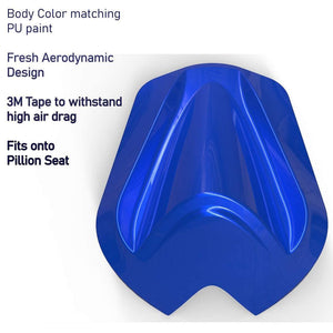 R15 V3 Seat Cowl- Blue (Premium Quality) - Sparewick