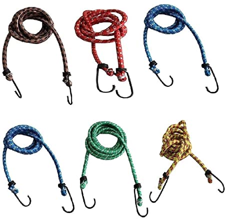 Bungee Rope- Set of 6 - Premium Safety Gears from Sparewick - Just Rs. 450! Shop now at Sparewick