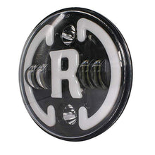 Load image into Gallery viewer, R Logo Headlight Tiranga Colour-7 Inch (6 Months Warranty) - Sparewick
