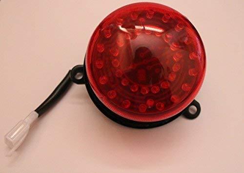 Round LED Brake Tail Light - Premium Accessories from Sparewick - Just Rs. 550! Shop now at Sparewick