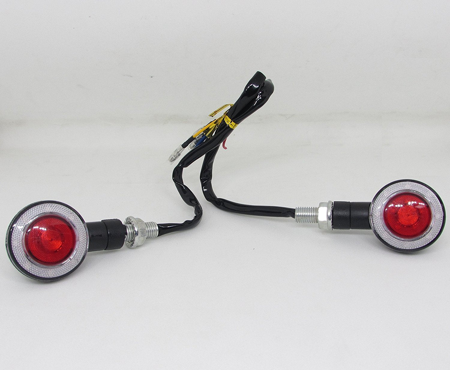Round Led Black Indicator (Set of 2) - Premium Indicators from Sparewick - Just Rs. 500! Shop now at Sparewick