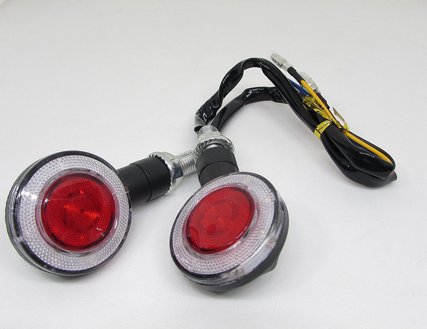 Round Led Black Indicator (Set of 2) - Premium Indicators from Sparewick - Just Rs. 500! Shop now at Sparewick