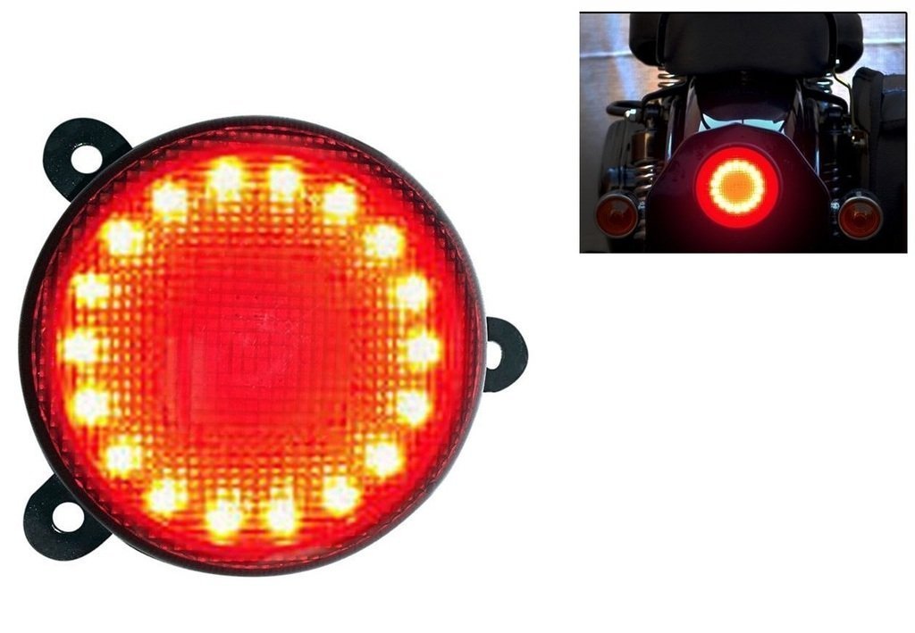 Round Tail Light - Premium Accessories from Sparewick - Just Rs. 450! Shop now at Sparewick