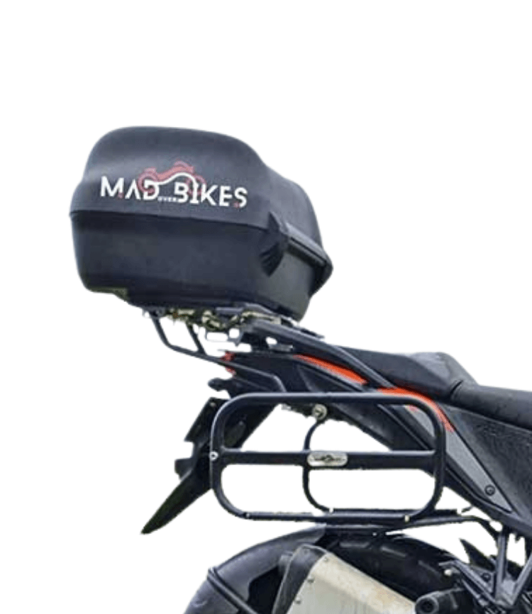 Mad Over Bikes Top Rack with Backrest/ KTM Adventure 250/390