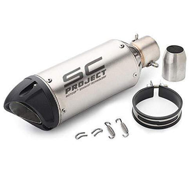 XPLORER Silver - Premium Exhausts from Sparewick - Just Rs. 3200! Shop now at Sparewick