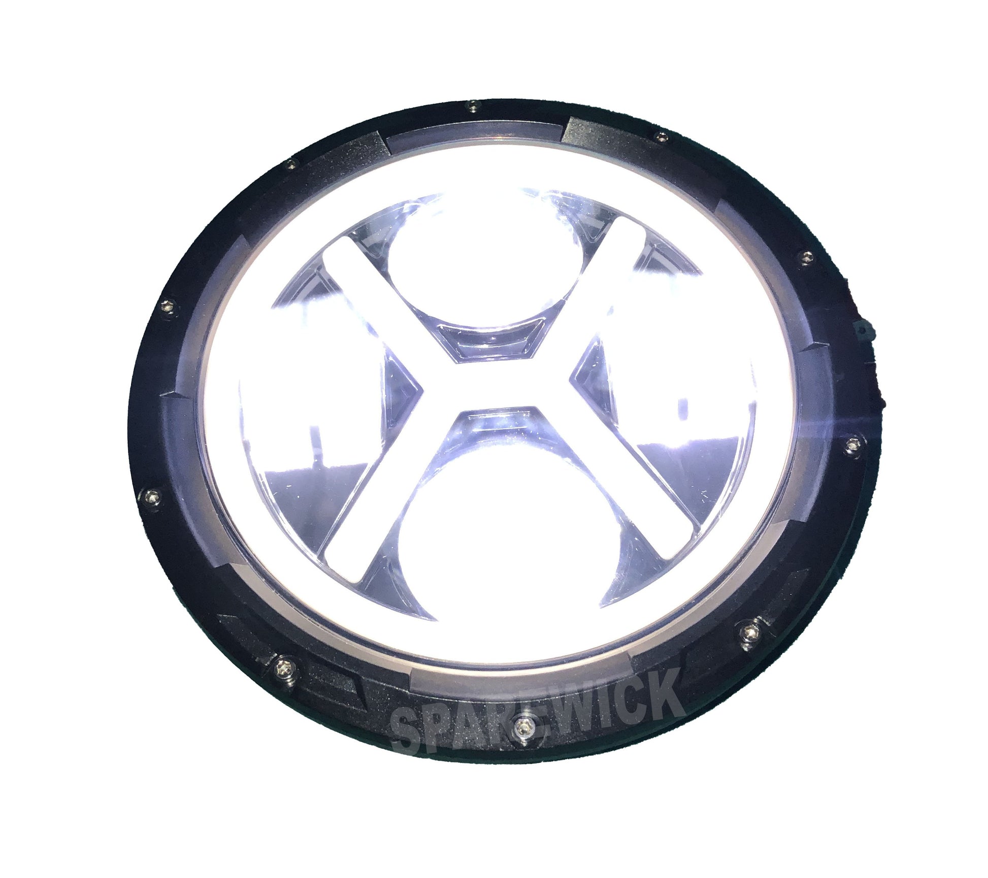 X Logo Headlight- 7 Inch (6 Months Warranty) - Premium Headlights from Sparewick - Just Rs. 2900! Shop now at Sparewick