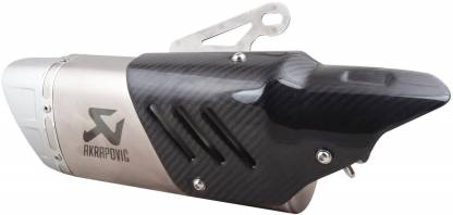 Akrapovic Carbon- Grey (Universal Fitting)Stainless Steel
