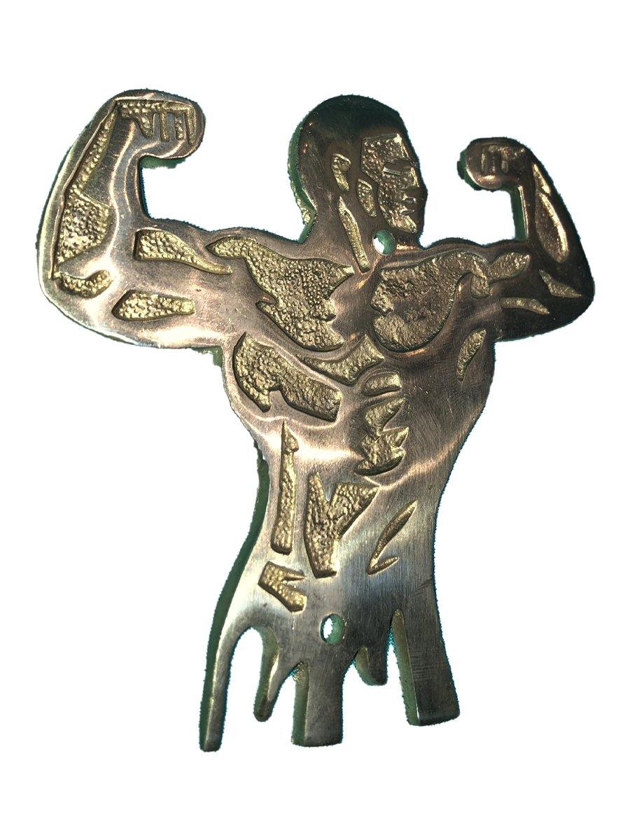 Body Builder (Brass) - Premium Brass & Silver Items from Sparewick - Just Rs. 850! Shop now at Sparewick