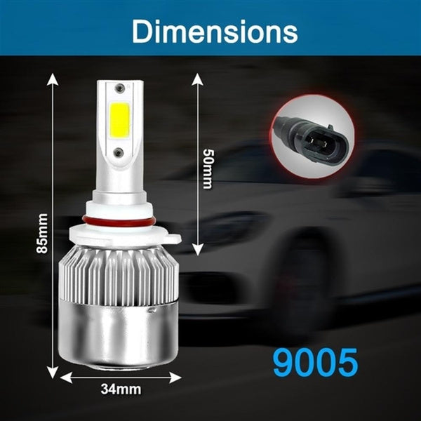 C6 Headlight Bulb- Set of 1 - Premium HID Bulbs from Sparewick - Just Rs. 350! Shop now at Sparewick