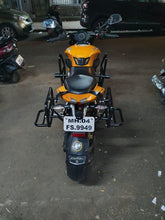 Load image into Gallery viewer, MAD OVER BIKES TOP RACK FOR BAJAJ NS (REMOVABLE BACKREST)
